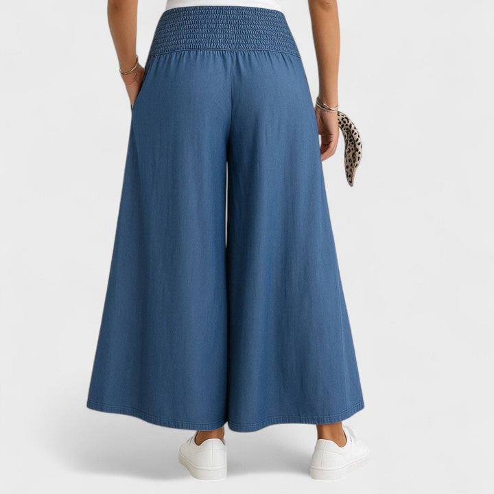 MARTINA | PANTALÓN ANCHO CON CINTURA ELÁSTICA