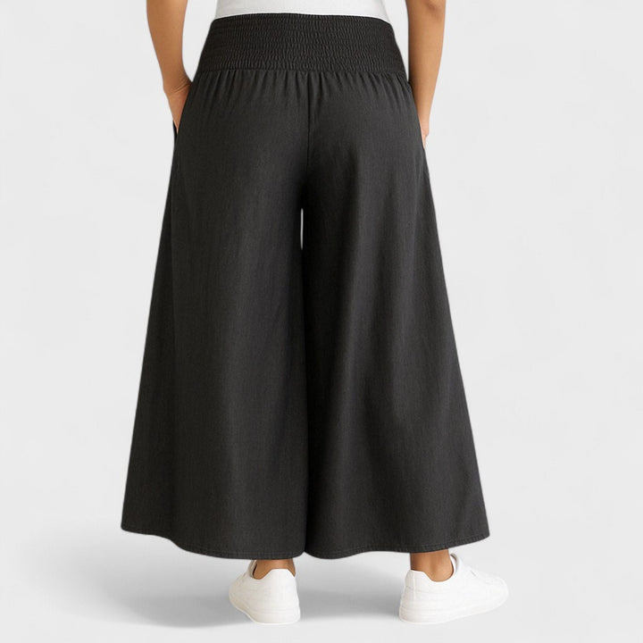 MARTINA | PANTALÓN ANCHO CON CINTURA ELÁSTICA