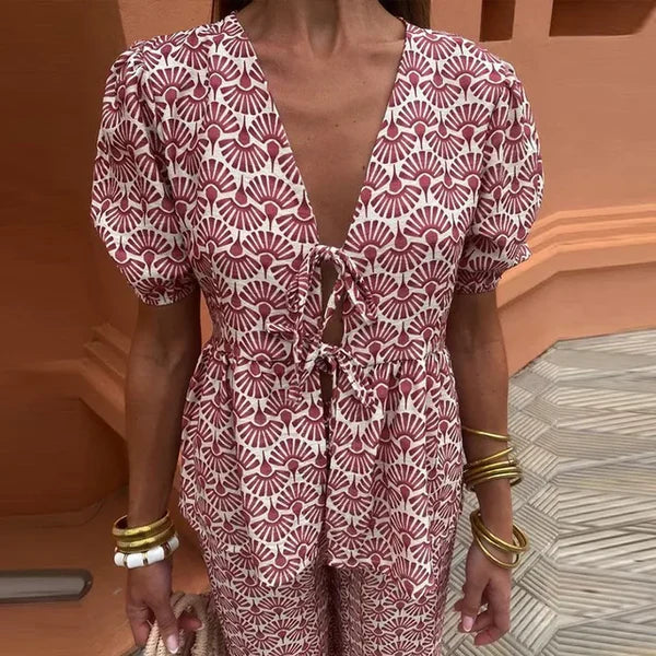 GRACIA | CONJUNTO DE VERANO DE DOS PIEZAS