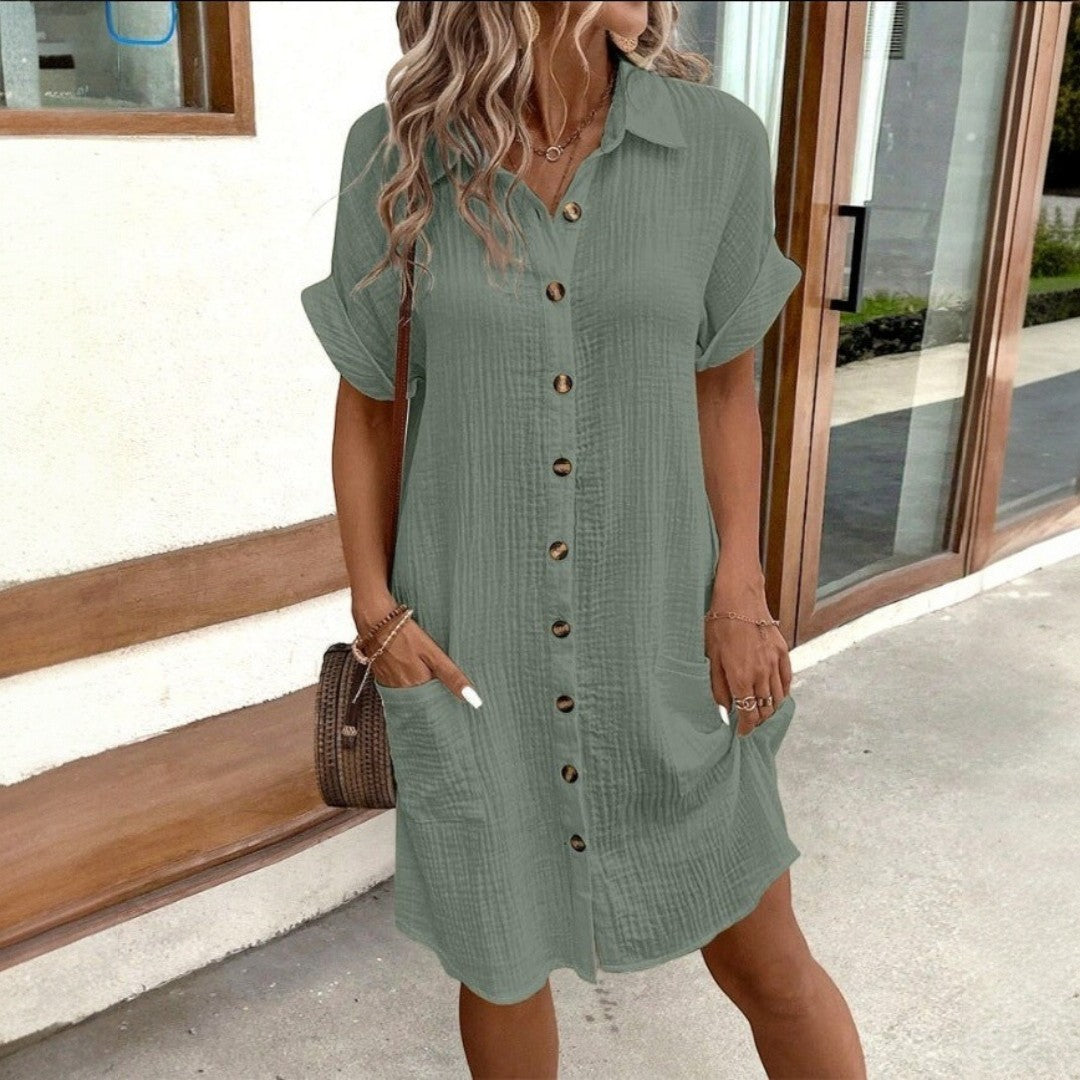 ADELINA | VESTIDO FLUIDO DE VERANO