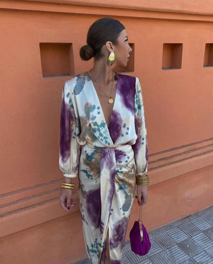 VICTORIA | VESTIDO ELEGANTE CON V
