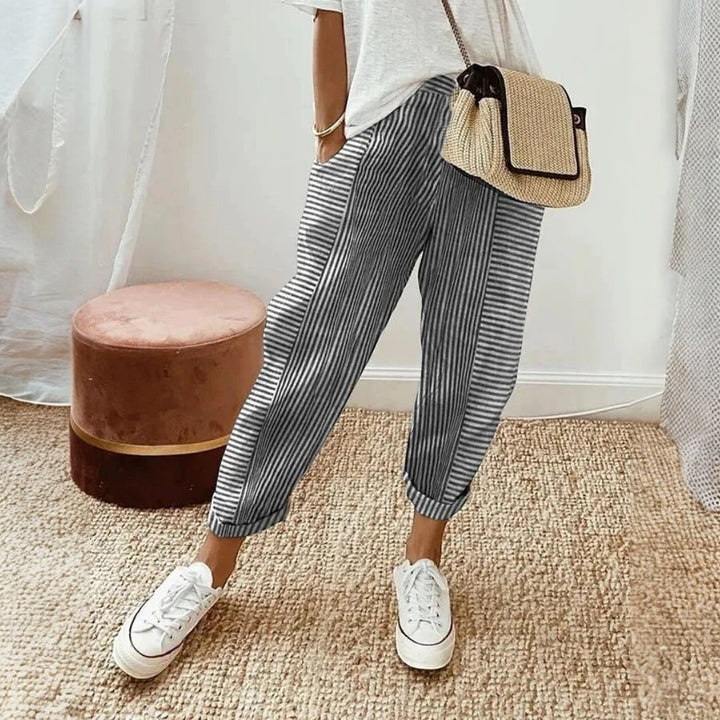 SILVIA | PANTALONES A RAYAS